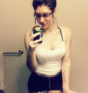 Natasha Aughey before early days -before bodybuilding