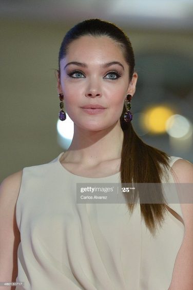 : Spanish actress Ana Rujas attends the "Carmina y Amen" premiere during the 17th Malaga Film Festival at the Cervantes Theater on March 22, 2014 in Malaga, Spain