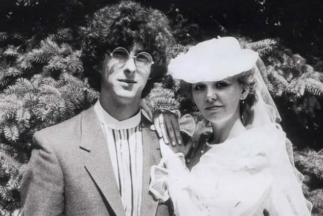 Valeria with her first husband Leonid Yaroshevsky