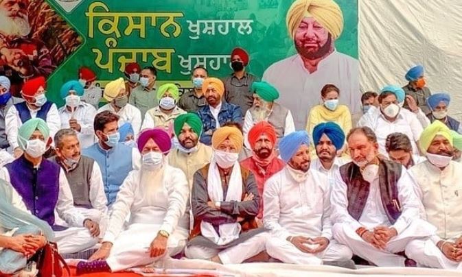Amrinder singh support Agricultural law