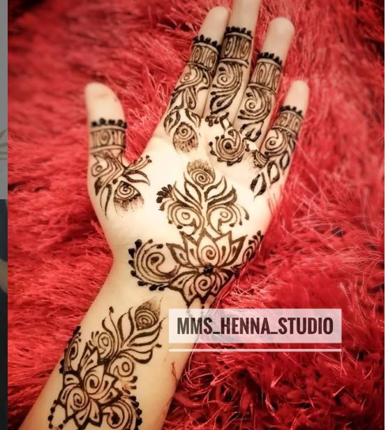 Simple and Easy Mehndi Designs for Back Hand and Front Hand - Delhi ...