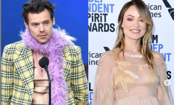 Harry style and olivia wilde
