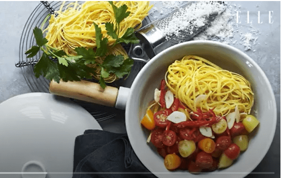 Ingredients for tiktok feta pasta
