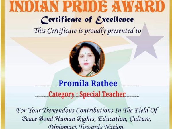 promila rathee special education teacher