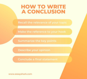 How to write a conclusion in an essay