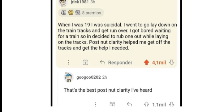 The best post nut clarity example