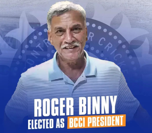 Roger binny elected as bcci president