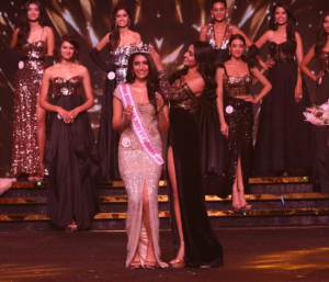 Shreya Poonja as Femina Miss India 2023 First Runner Up