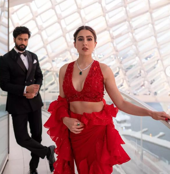 Sara Ali Khan Worships Mahakal and Attends Bhasma Aarti in Ujjain