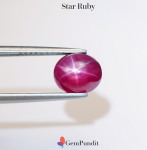 Star Ruby - The undisputed ruler in the fascinating world of gemstones.