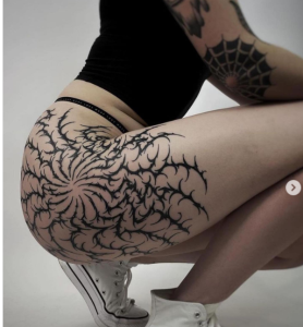 Ignorant style tattoos for girls 7