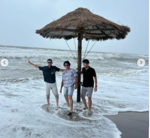 Anjuna beach most popular beach in goa among foreigners