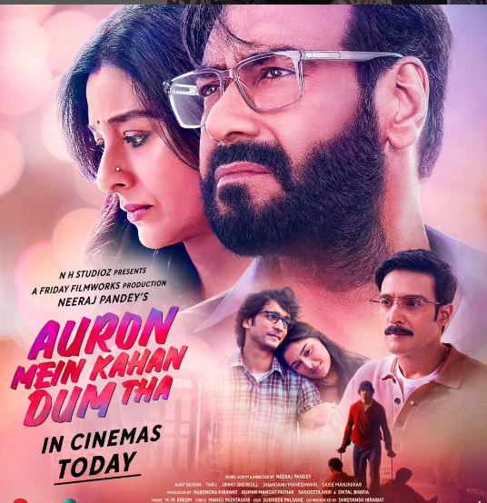Manoj Muntashir Shares the Poster of Love Story Film “#AuronMeinKahanDumTha” in Excited Facebook Post