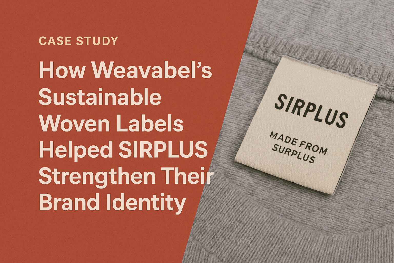woven label case study