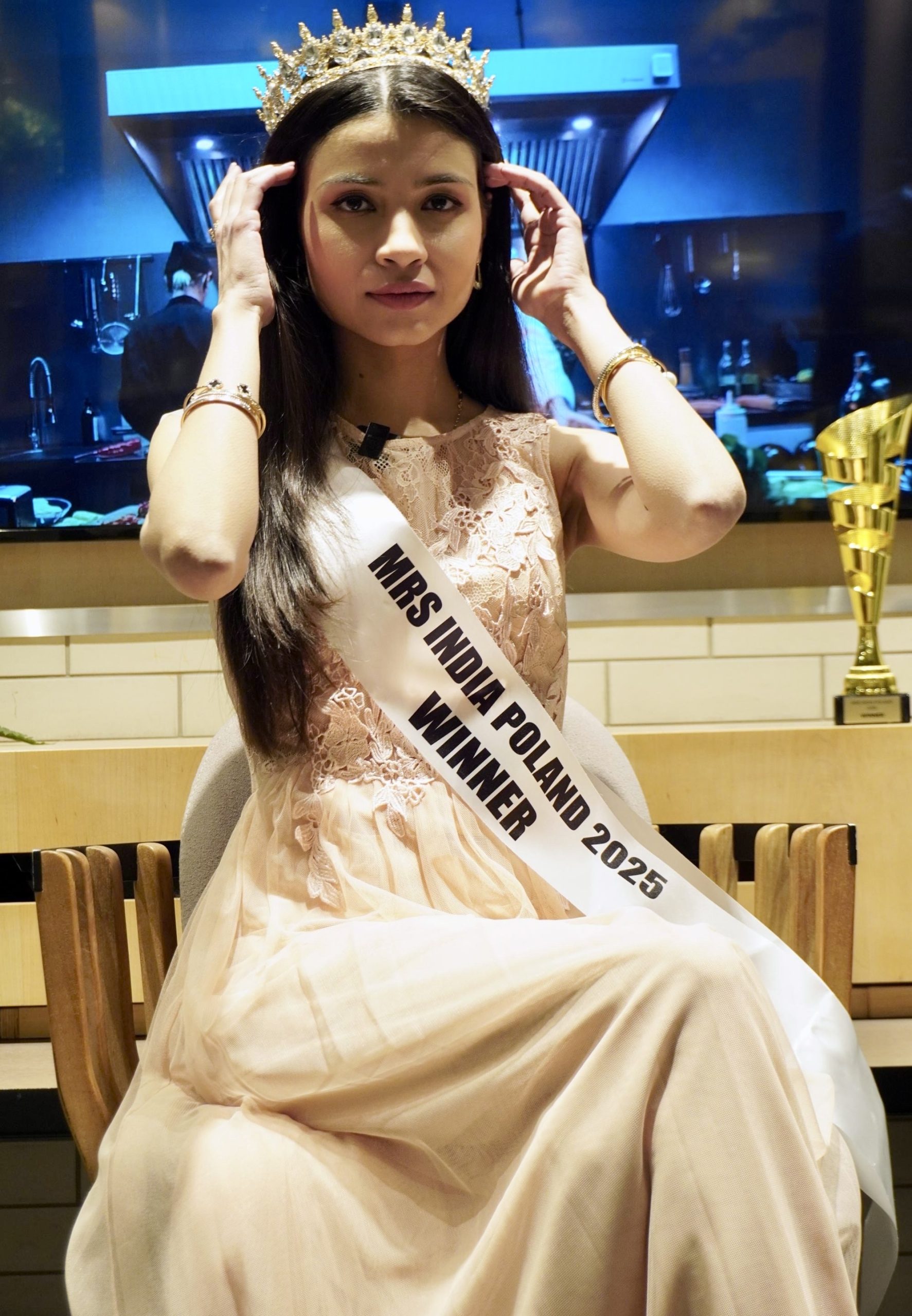 From Delhi Dreams to Polish Crown: Vasudha Sharma Named Mrs. India Poland 2025