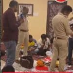 Indore IAS farmhouse gambling - police raid