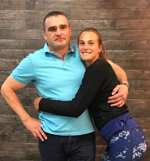 Sergey Sabalenka father of Aryna Sabalenka