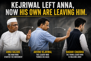 Kejriwal Who Left Anna Hazare, Now His Own Party Leaders Are Leaving Him