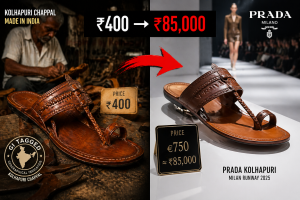 Prada Sold ₹400 Kolhapuri Chappals for ₹85,000: Copied the Design, Gave No Credit – Now Launches New Partnership Drama