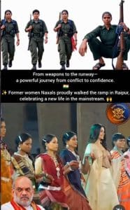 Ex-Naxal Women Put Down Weapons, Step Onto the Fashion Ramp