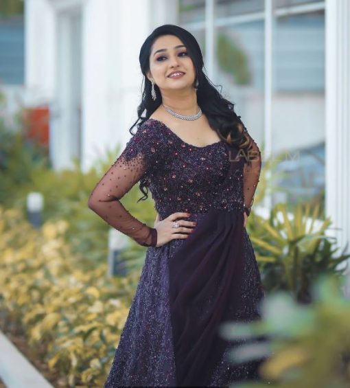 A Beautiful girl in sari gown for wedding