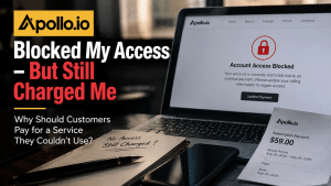 Apollo AI Blocked the Service, But the Bill Kept Running: A Customer’s Billing Experience
