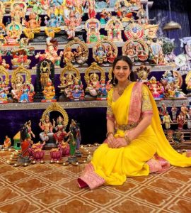 ‘Sabka Kalyan Ho’: Sara Ali Khan Embraces Festive Elegance for Kalyan Jewellers