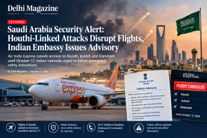Saudi Arabia Security Alert: Houthi-Linked Attacks Disrupt Flights, Indian Embassy Issues Advisory