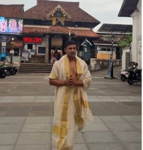 Sangram Singh Seeks Divine Blessings at Thiruvananthapuram’s Padmanabhaswamy Temple