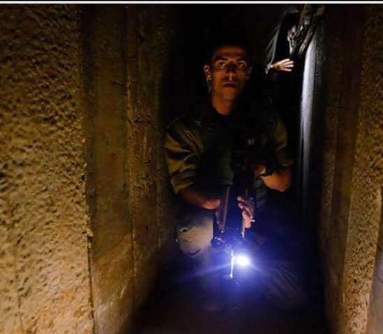 Hamas Tunnel in Gaza Strip