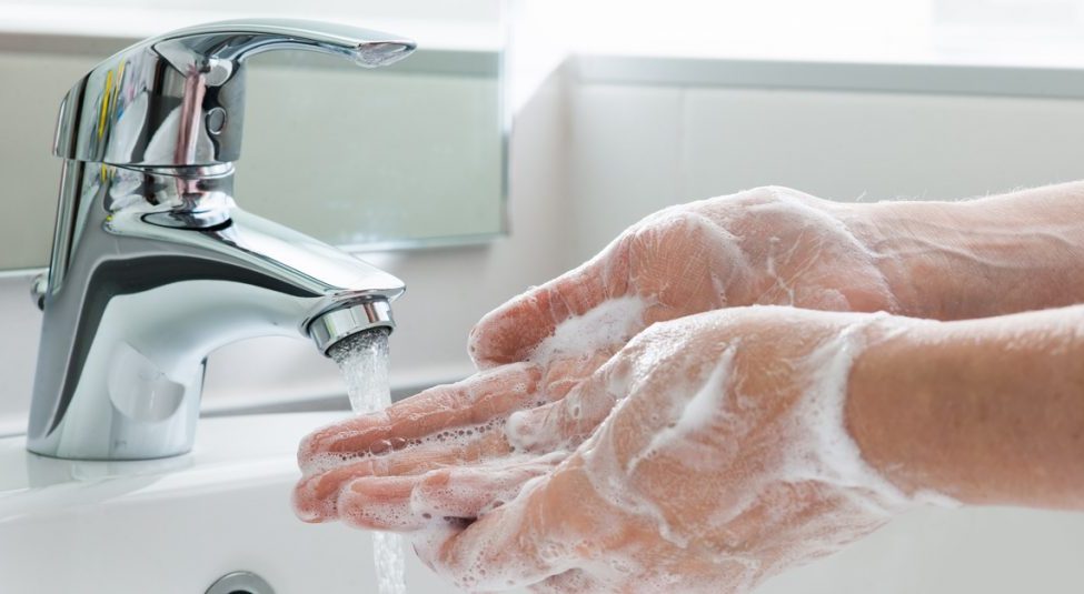 Handwashing with soap is much better than a sanitizer