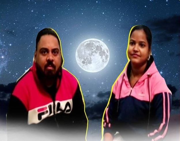 dharmendera aneja and his wife sapna who bought land on moon