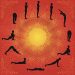 12 Yoga Steps of sun salutation ,